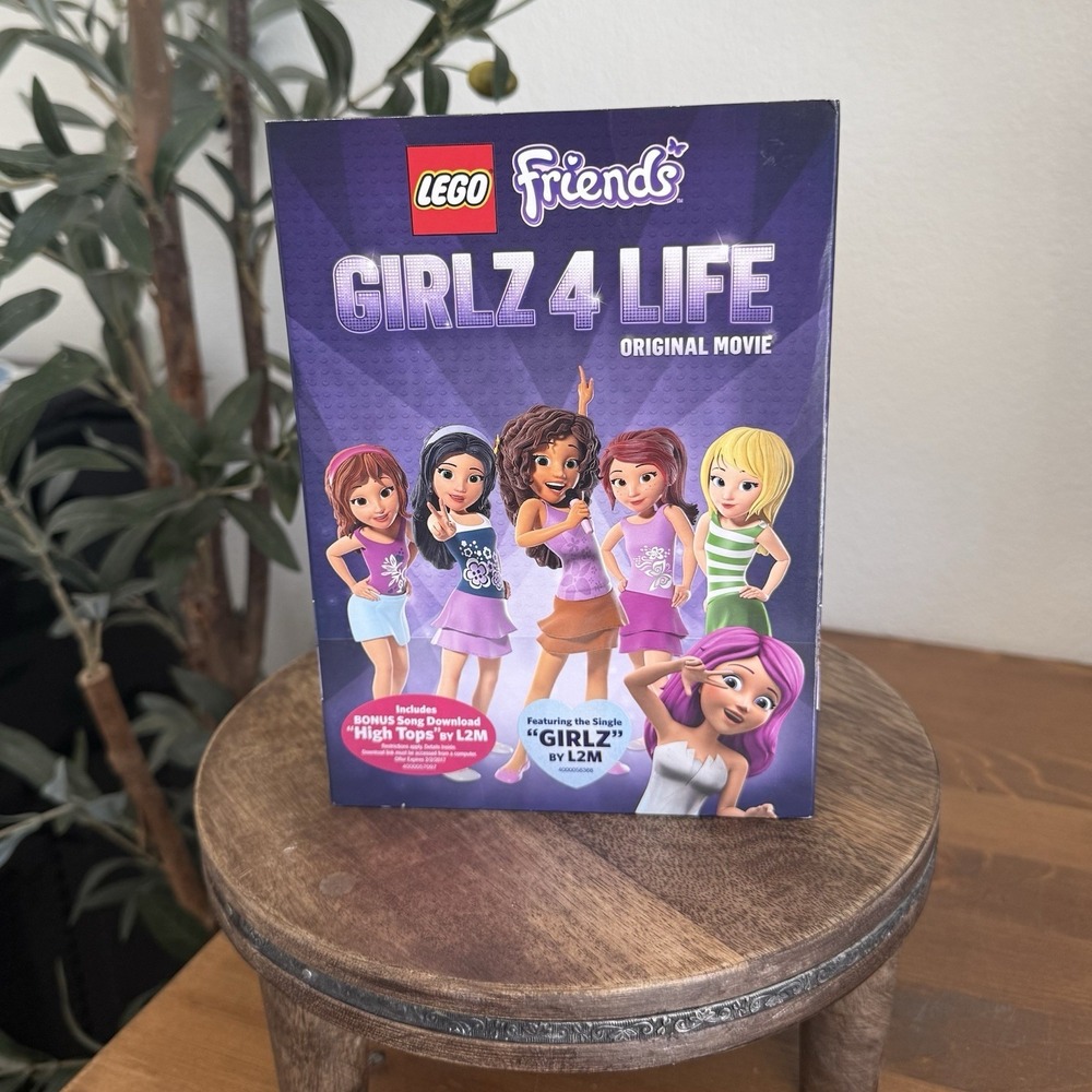 LEGO Friends Girlz 4 Life‎ Original Movie DVD 2015 L2M Warner Home Video Kids